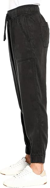 Ladies Midweight Relaxed Fit Tencel Jogger Pants